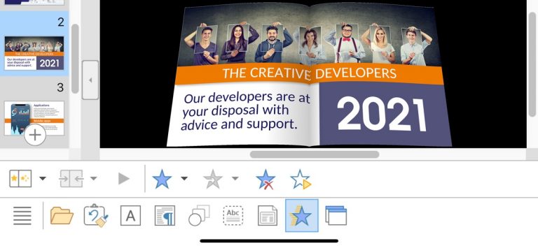 SoftMaker Presentations для iOS — скриншот 3