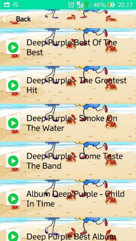 Deep Purple Songs Album Mp3 для Android — скриншот 2
