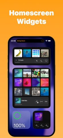 Sono+: Widgets for Sonos для iOS — скриншот 3