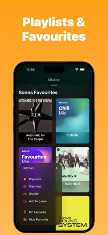 Sono+: Widgets for Sonos для iOS — скриншот 5