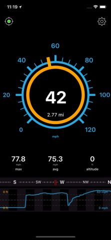 Speedometer Speed Box App для iOS — скриншот 1