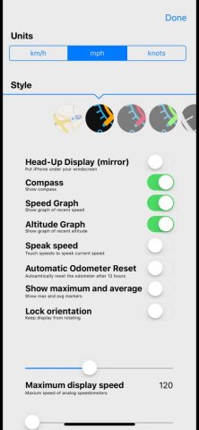 Speedometer Speed Box App для iOS — скриншот 3