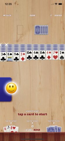 Spider ▻ Solitaire для iOS — скриншот 1