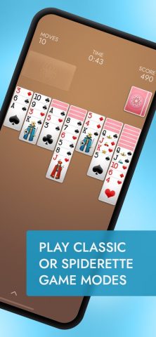 ⋆Spider Solitaire: Card Games для iOS — скриншот 5