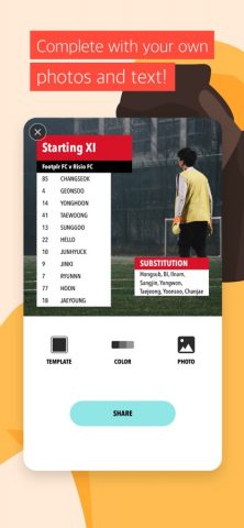 Sports Studio для iOS — скриншот 5