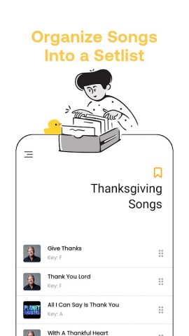 Sunday Worship Songs для Android — скриншот 2
