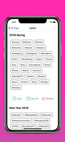 Super Likes Hashtags& Captions для iOS — скриншот 4
