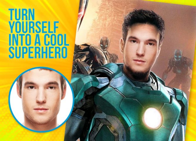 Супергерои Фоторедактор для Android — скриншот 1