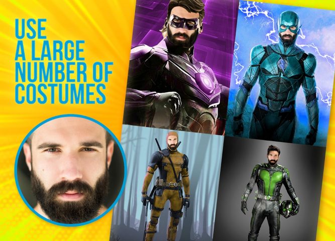 Супергерои Фоторедактор для Android — скриншот 2