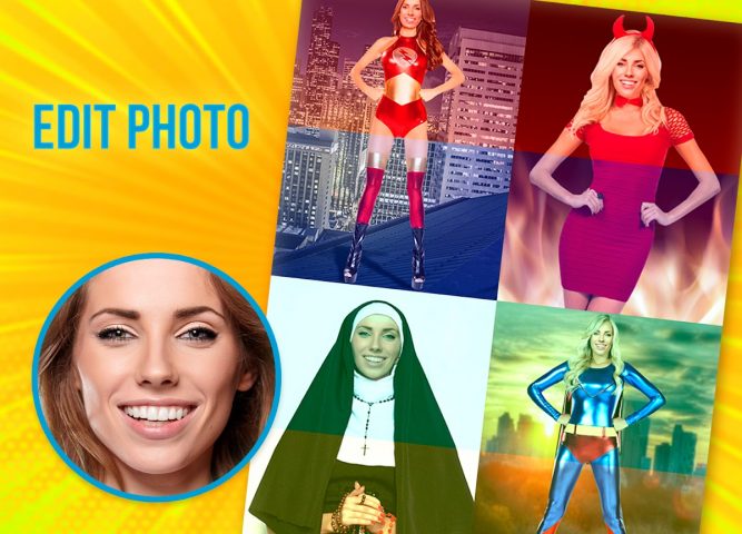 Супергерои Фоторедактор для Android — скриншот 4