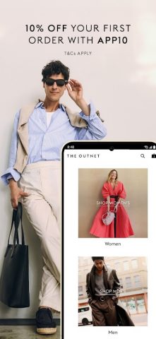 THE OUTNET: Luxury for less для Android — скриншот 2