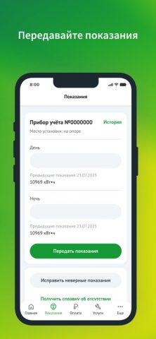 ТНС Энерго для iOS — скриншот 3