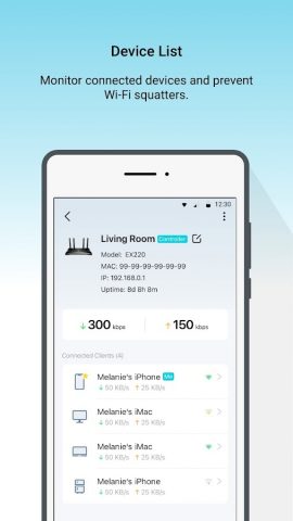 TP-Link Aginet для Android — скриншот 3