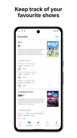 TV Guide Australia: AusTV для Android — скриншот 3