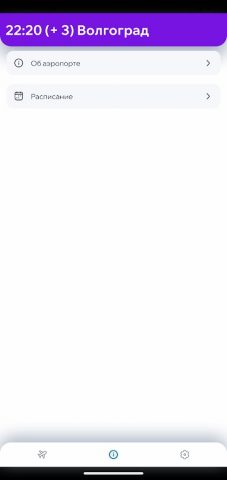 Табло аэропорта Гумрак для Android — скриншот 3