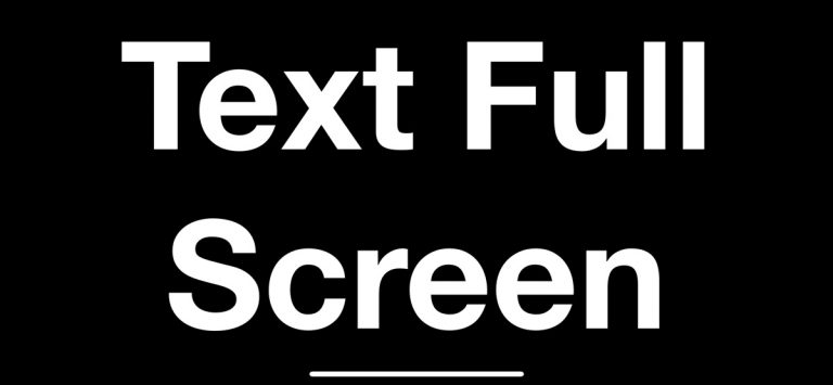 Text Full Screen для iOS — скриншот 4