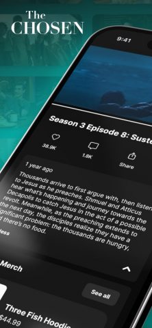 The Chosen для iOS — скриншот 1