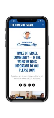 The Times of Israel для iOS — скриншот 4