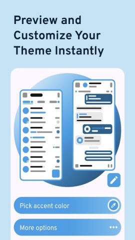 Themer — Themes for tg для Android — скриншот 1