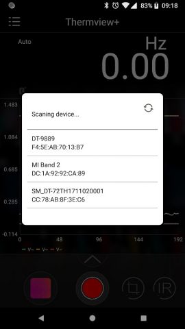 Thermview+ для Android — скриншот 1