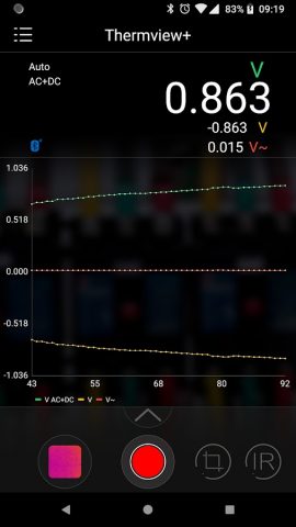 Thermview+ для Android — скриншот 2