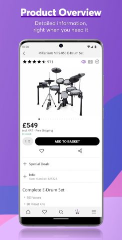 Thomann: Discover Music Gear для Android — скриншот 4