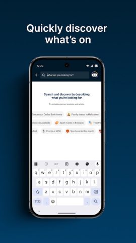 Ticketek AU для Android — скриншот 2