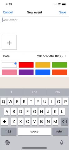 Timeline — Diary and Notes для iOS — скриншот 3