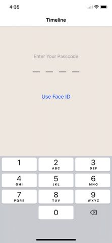 Timeline — Diary and Notes для iOS — скриншот 4