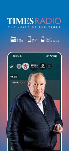 Times Radio — News & Podcasts для Android — скриншот 1