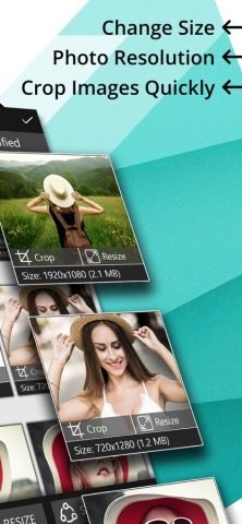 TinyPhoto: Convert Resize Crop для iOS — скриншот 2