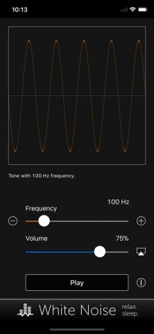 Tone Generator: Audio Sound Hz для iOS — скриншот 2