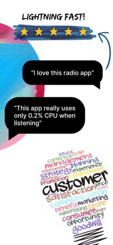 Top Radio: FM,AM,DAB tuner app для iOS — скриншот 5