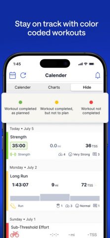 TrainingPeaks для iOS — скриншот 5
