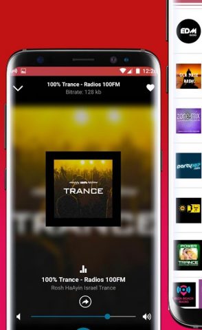 Trance Music Radio для Android — скриншот 1