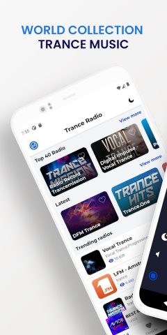 Trance Music: Radio & Podcast для Android — скриншот 1