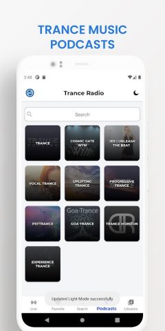 Trance Music: Radio & Podcast для Android — скриншот 5