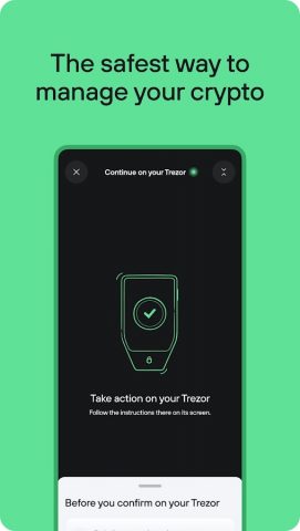Trezor Suite для Android — скриншот 2