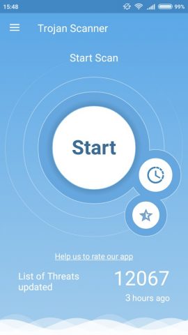 Trojan Scanner для Android — скриншот 2