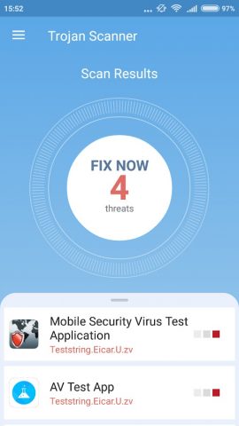 Trojan Scanner для Android — скриншот 4