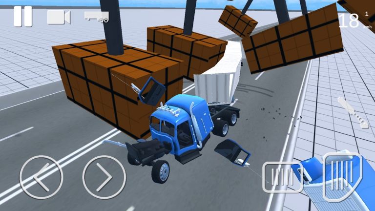 Truck Crash Simulator Accident для Android — скриншот 3