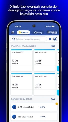 Turkcell для Android — скриншот 2