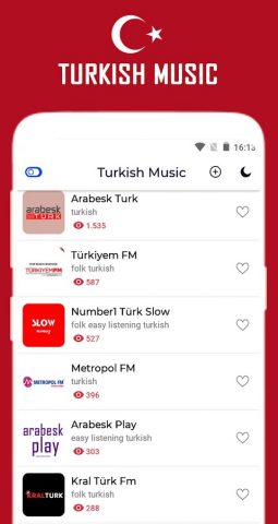 Turkish Music для Android — скриншот 1