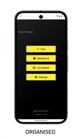 Typing Monkey: a typing master для Android — скриншот 3