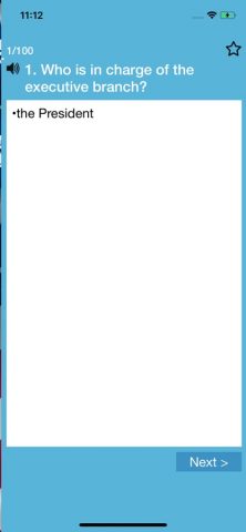US Citizenship Test 2026 для iOS — скриншот 4