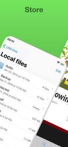 USB Disk SE, File Manager для iOS — скриншот 2