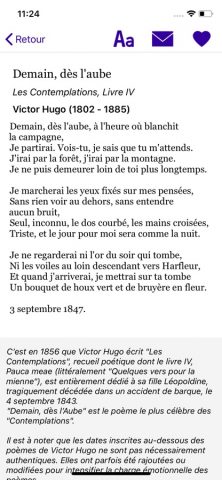 Un Poème Un Jour для iOS — скриншот 2