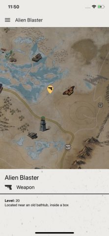 Unofficial Map for Fallout 76 для iOS — скриншот 2