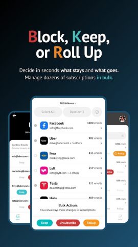 Unroll.Me — Inbox Mail Cleaner для Android — скриншот 4