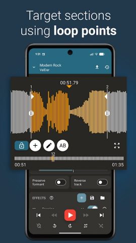 Up Tempo: Pitch, Speed Changer для Android — скриншот 5